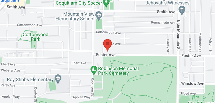 map of 759 FOSTER AVENUE
